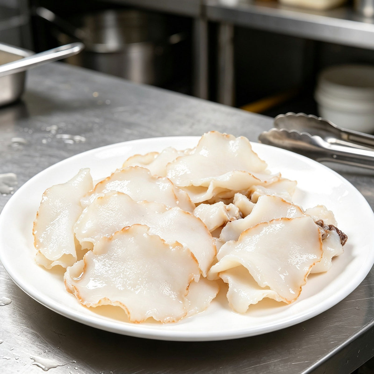 Tender Conch Meat Slices Fresh