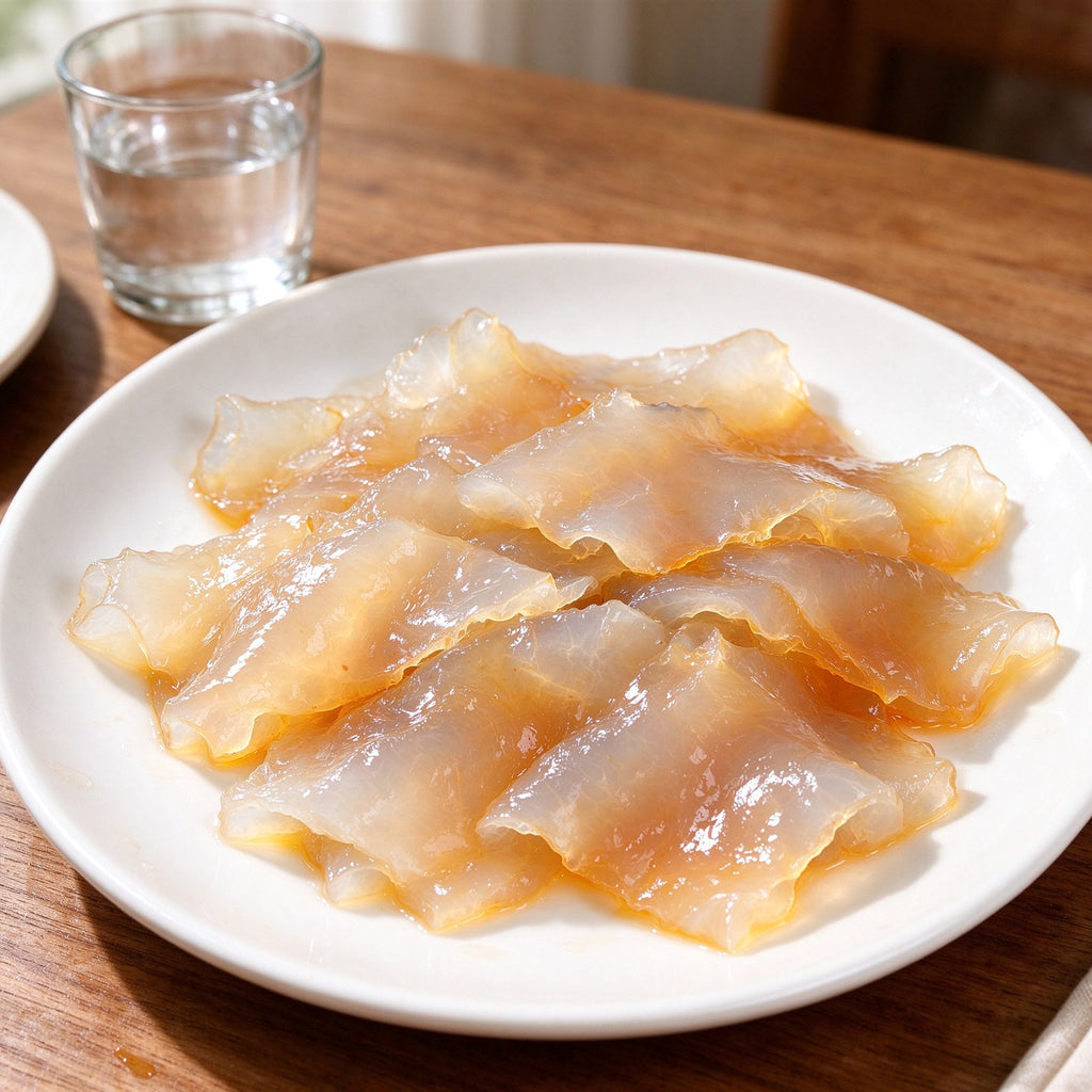 Fresh Chilled Jellyfish Slices Delicacy