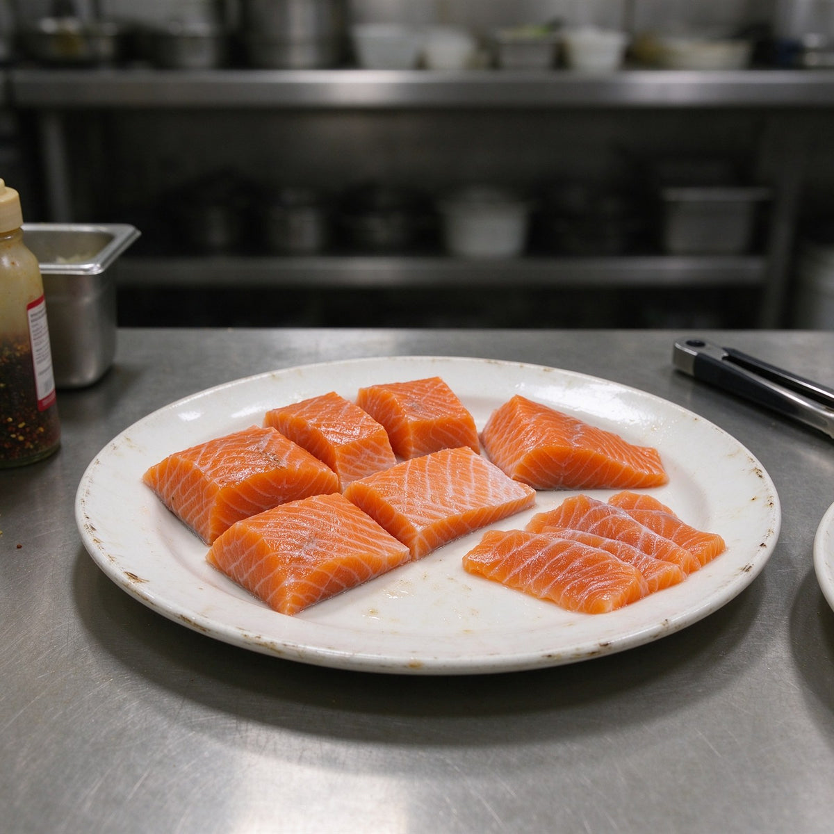 Fresh Salmon Sashimi Fillets Premium Quality