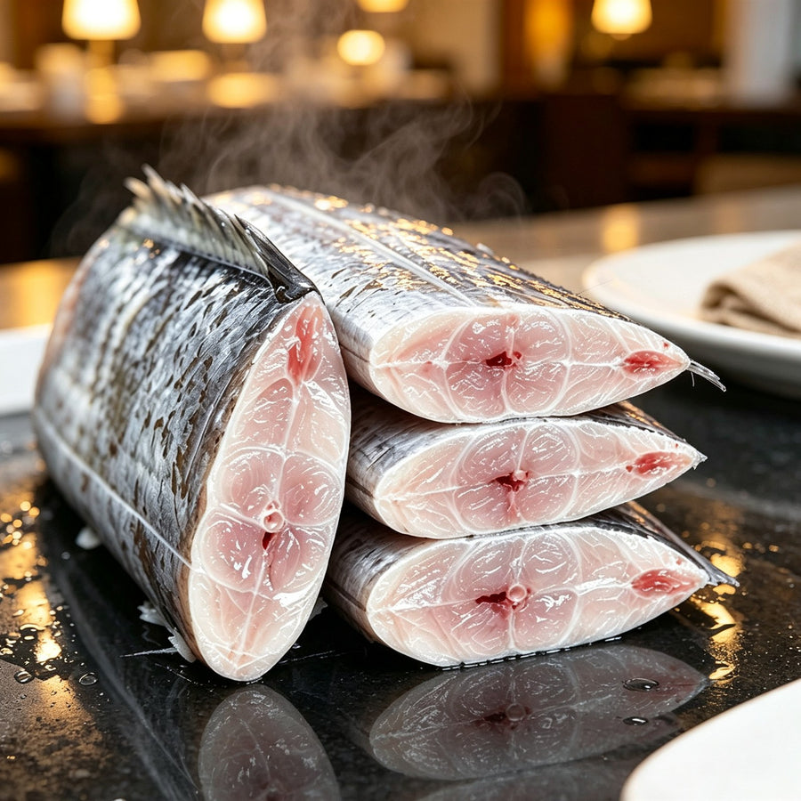 Fresh Hairtail Fish Steaks Premium Cut